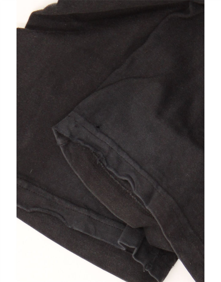 Champion Mens Tracksuit Trousers Medium  Black Cotton