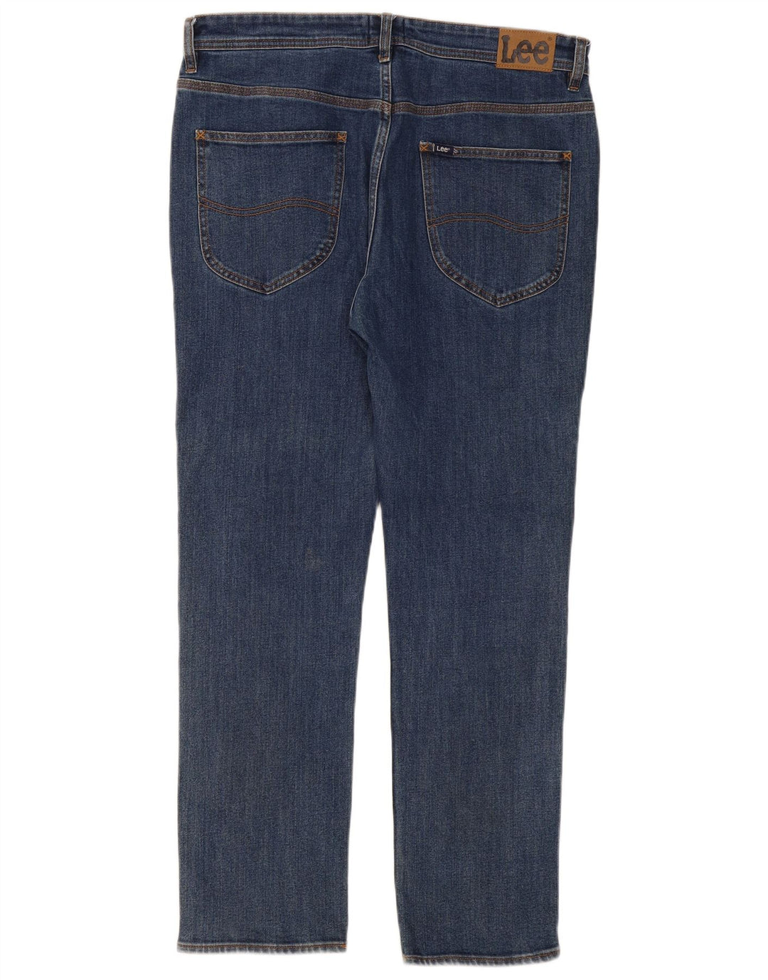 Damskie jeansy Lee Slim W34 L30 Niebieskie bawełniane