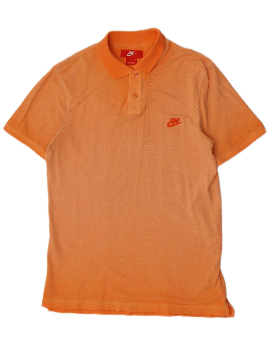 Męska koszulka polo Nike, duża, pomarańczowa, bawełniana