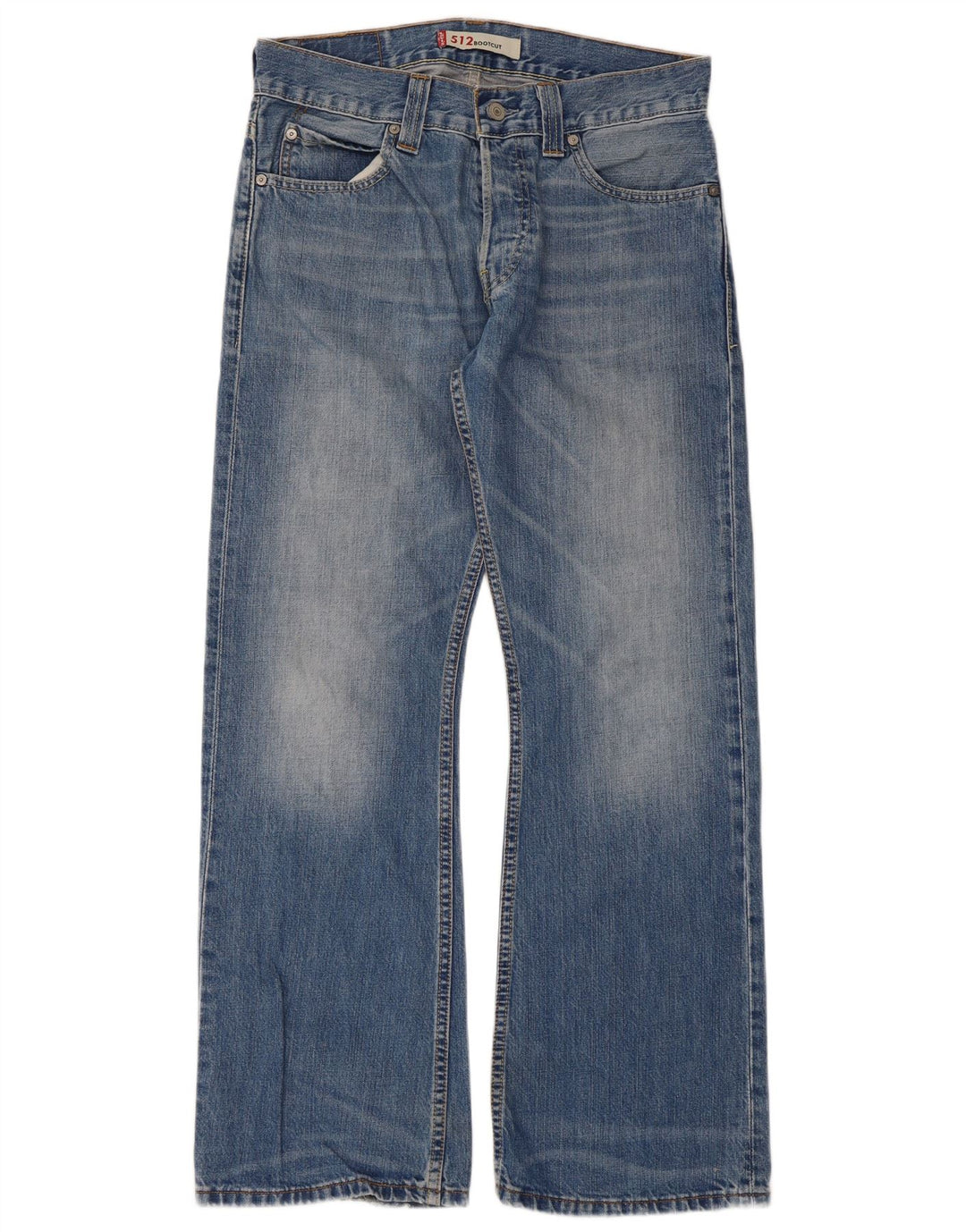 Jeans Levi's 512 Bootcut da donna W32 L30 in cotone blu