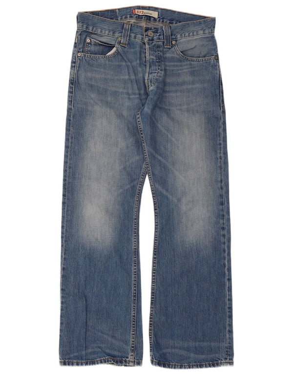 Jeans Levi's 512 Bootcut da donna W32 L30 in cotone blu