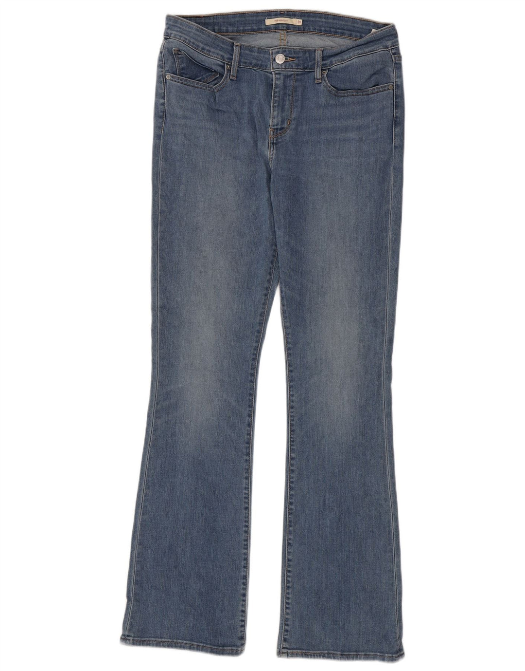 Levi's Dame 715 Bootcut Jeans W31 L32 Blå Bomuld