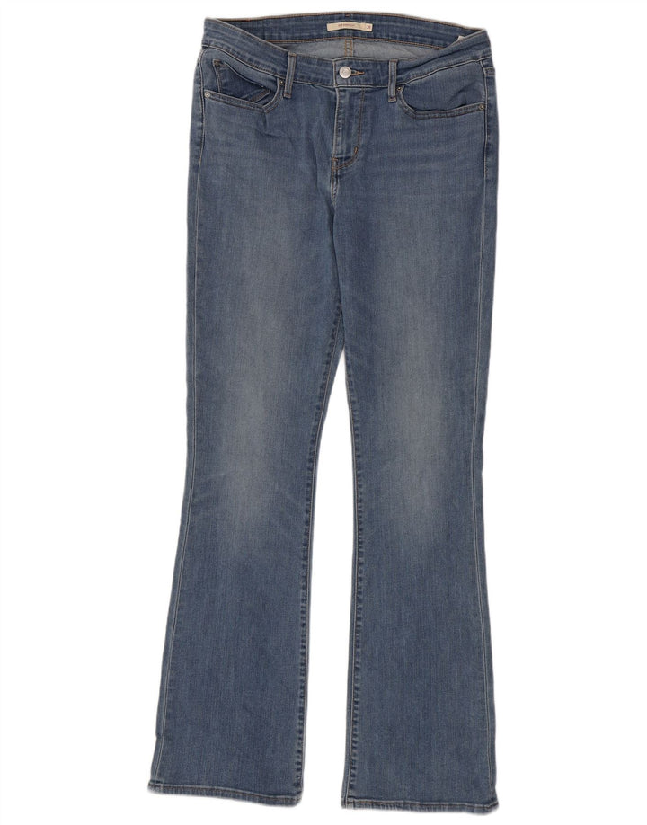 Levi's Dame 715 Bootcut Jeans W31 L32 Blå Bomuld