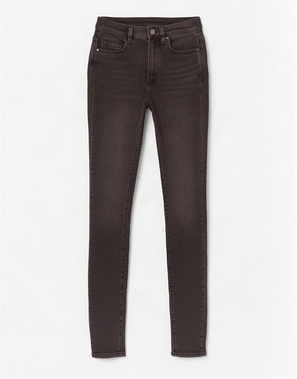 Massimo Dutti Womens Skinny Jeans EU 34 2XS W24 L30 Black Cotton
