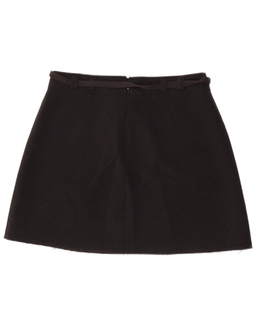 Marks & Spencer Damen Minirock UK 14 Large W30 Schwarz Polyester