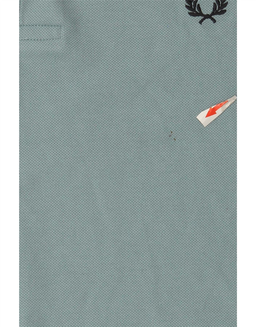 Fred Perry Mens Polo Shirt Medium Blue Striped Cotton