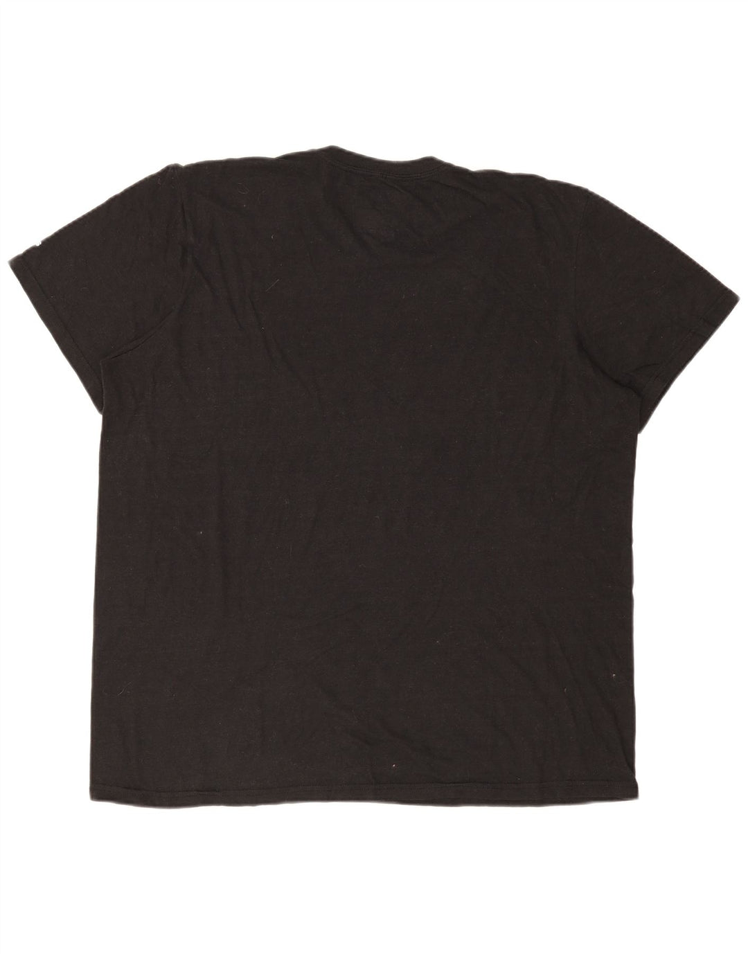 ADIDAS Mens Graphic T-Shirt Top 2XL Black Polyester
