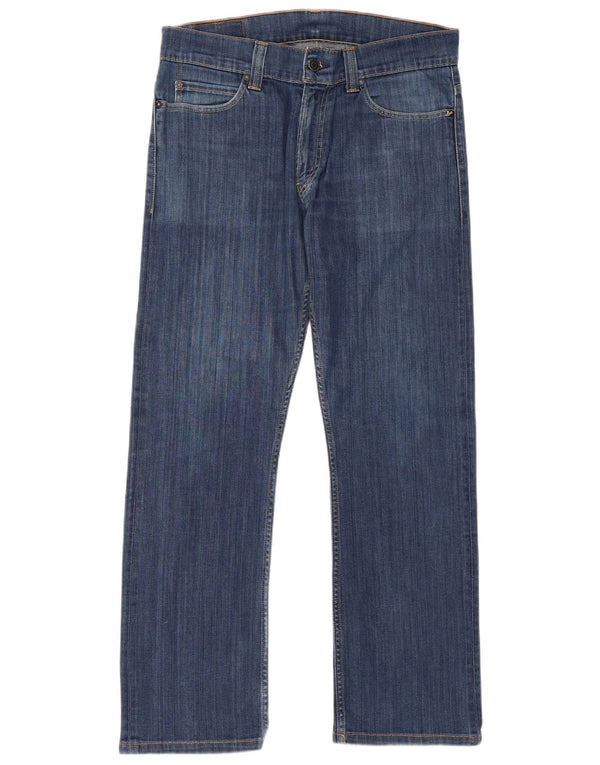Levi's Mens 506 Straight Jeans W34 L34 Μπλε βαμβακερό