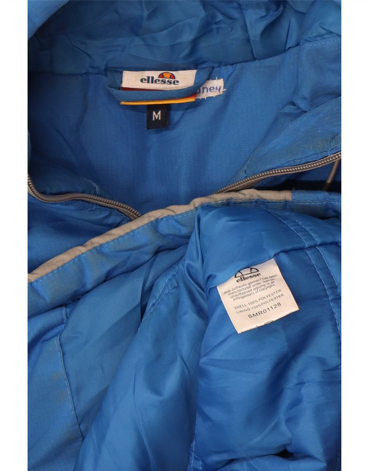 Ellesse Mens Graphic Padded Jacket UK 38 Medium Multicoloured Colourblock