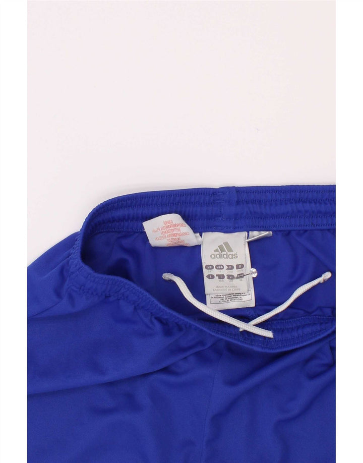 Adidas Boys Climalite Sport Shorts 9-10 Years Blue Polyester