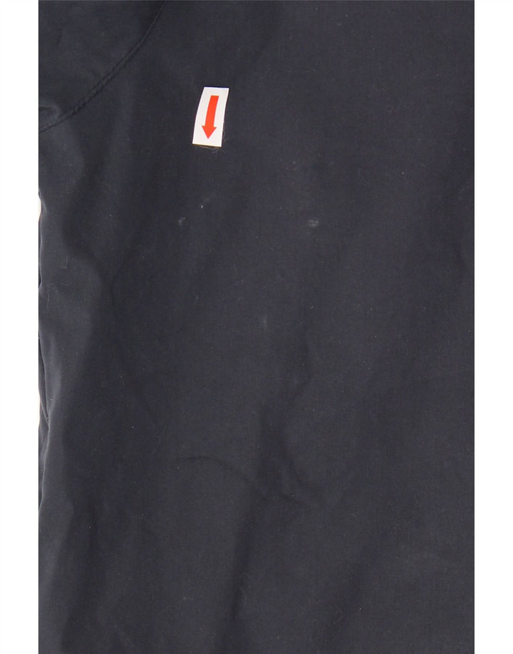 BUSH Mens Bomber Jacket UK 42 XL Navy Blue Polyester