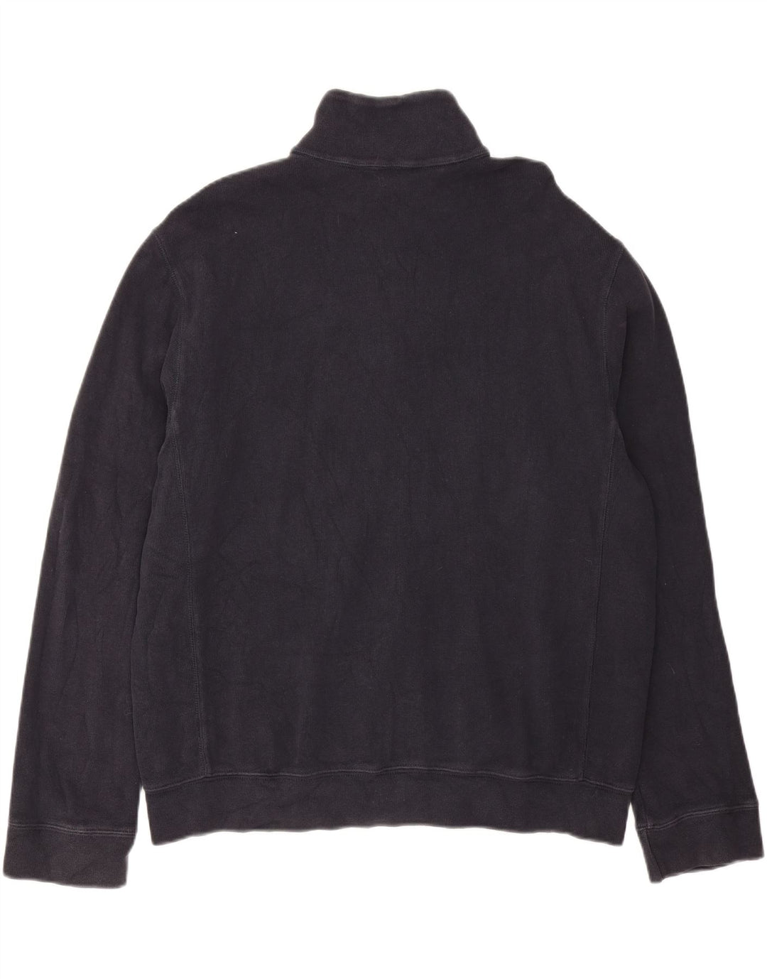 J. CREW Mens Tracksuit Top Jacket XL Navy Blue Cotton Vintage J. Crew and Second-Hand J. Crew from Messina Hembry 