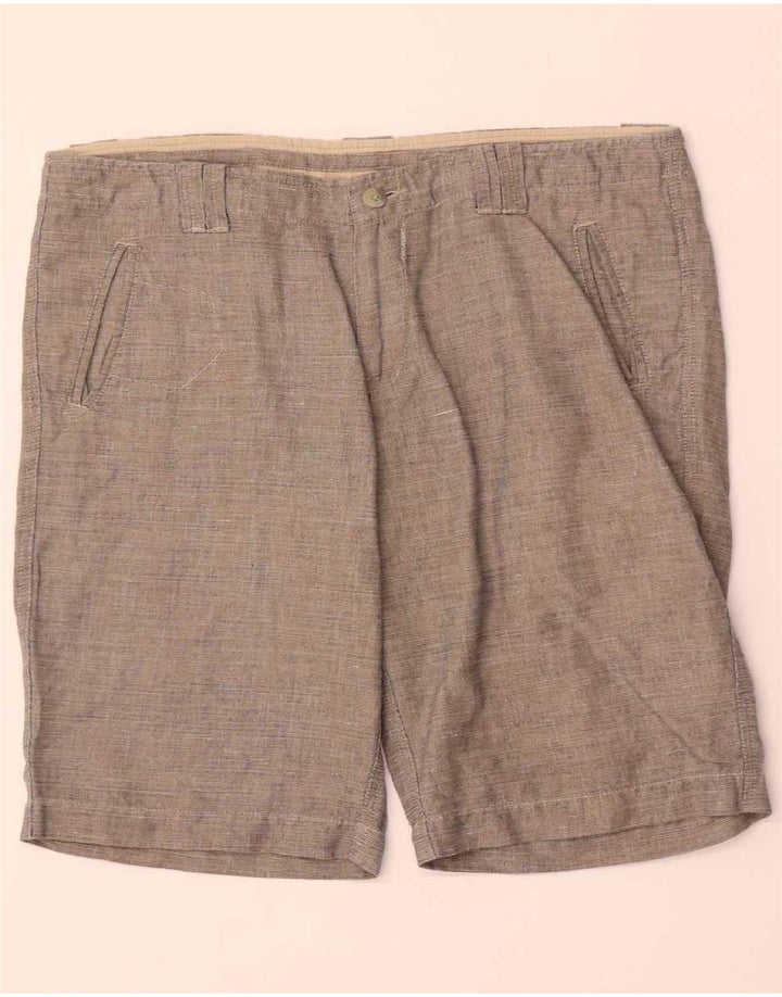 BENETTON Mens Chino Shorts W32 Medium  Grey