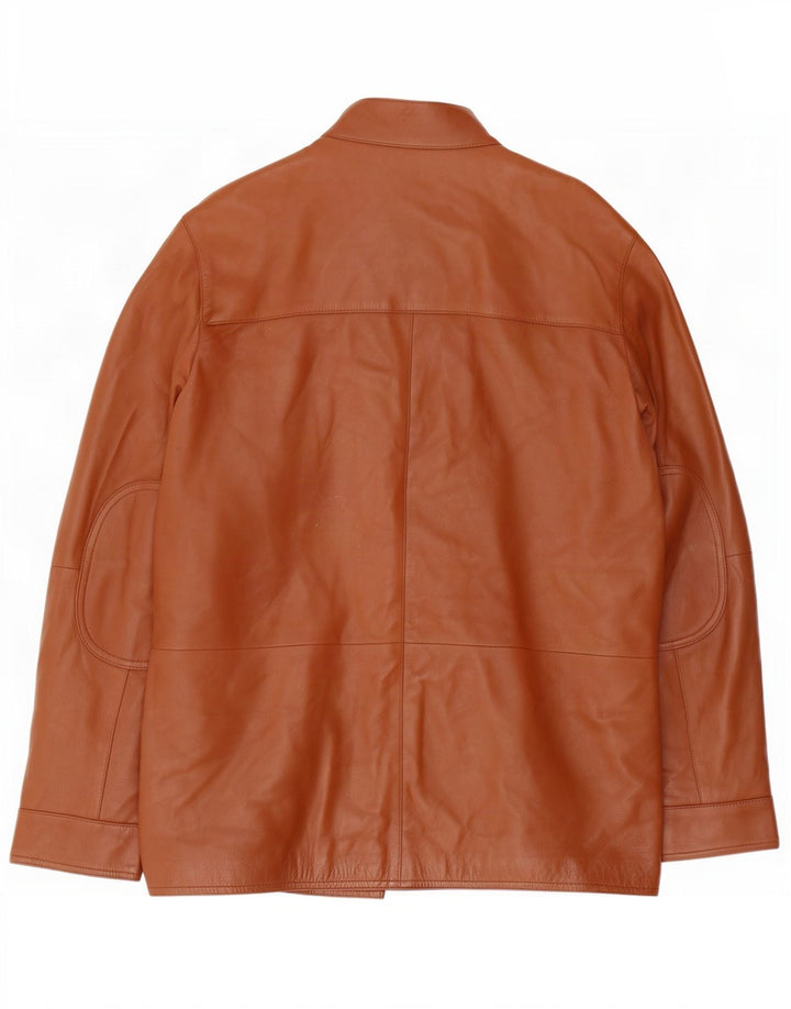 Giacca in pelle da uomo Lakeland IT 42 XL Marrone