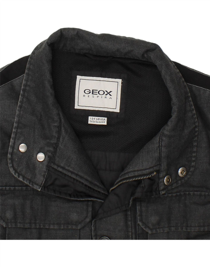 Cappotto GEOX Respira da uomo UK 44 2XL Poliestere grigio