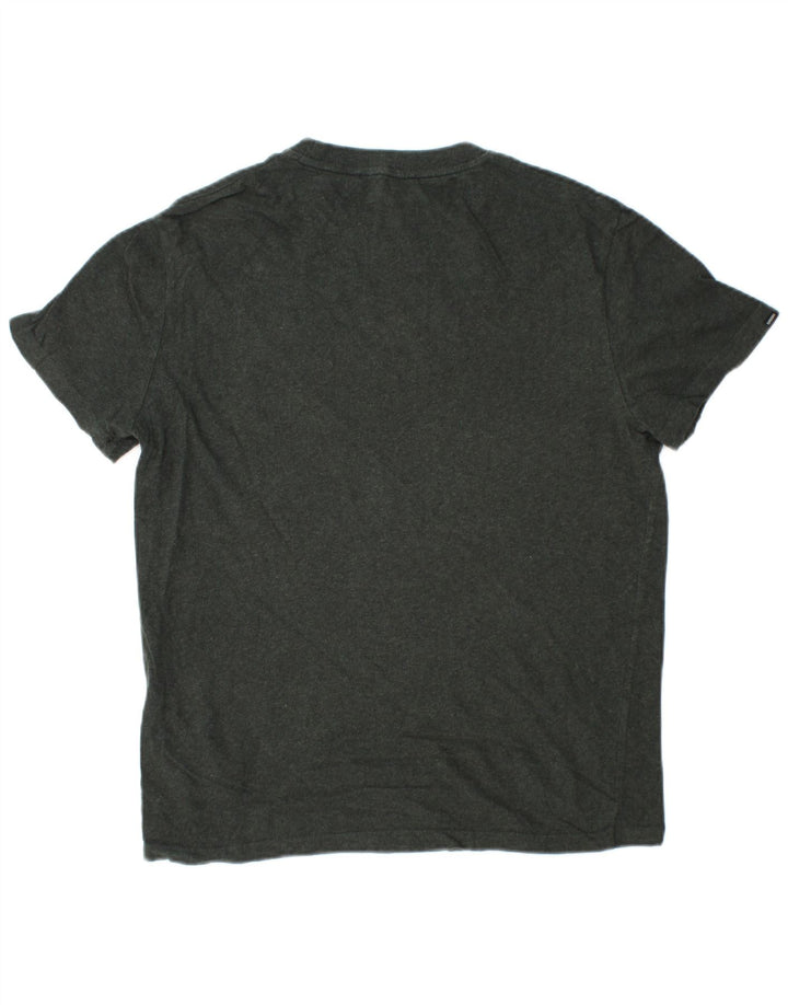SUPERDRY Mens T-Shirt Top Medium Green Cotton Vintage Superdry and Second-Hand Superdry from Messina Hembry 