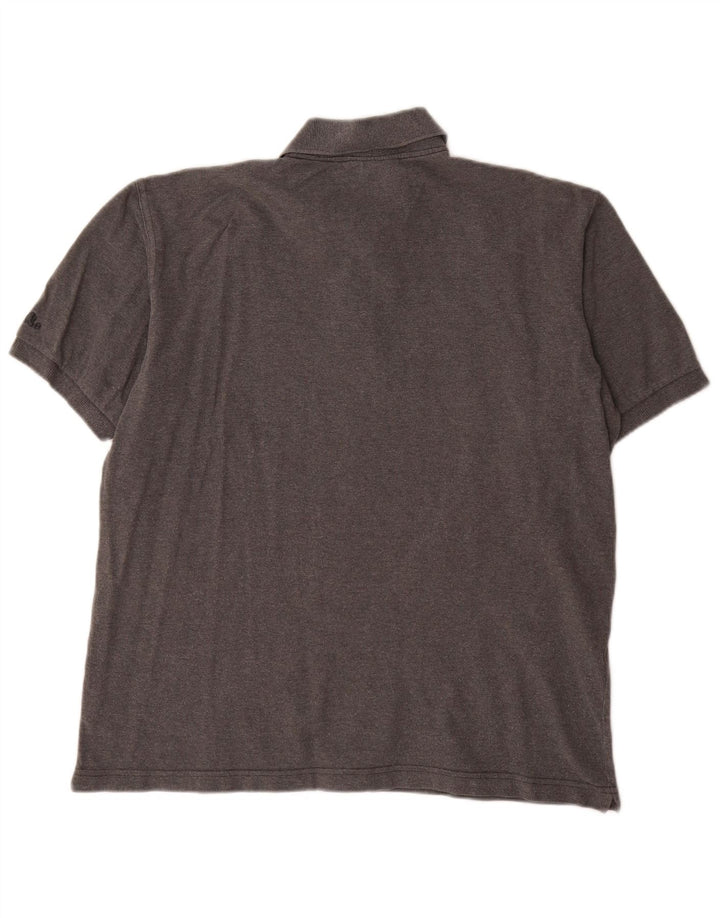 Ellesse Mens Polo Shirt Large Grey Cotton