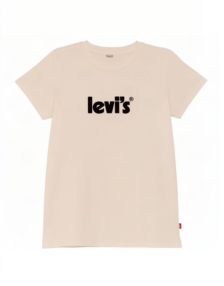 T-shirt grafica da uomo Levi's Top piccola in cotone bianco