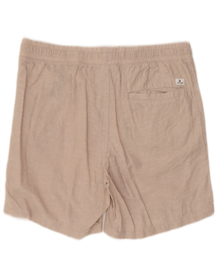 Jack & Jones Mens Chino Shorts Medium W32  Grey Cotton
