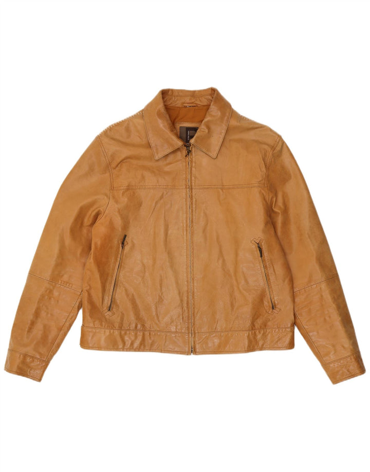 Giacca Pelle Uomo Conbipel IT 54 XL Pelle Beige