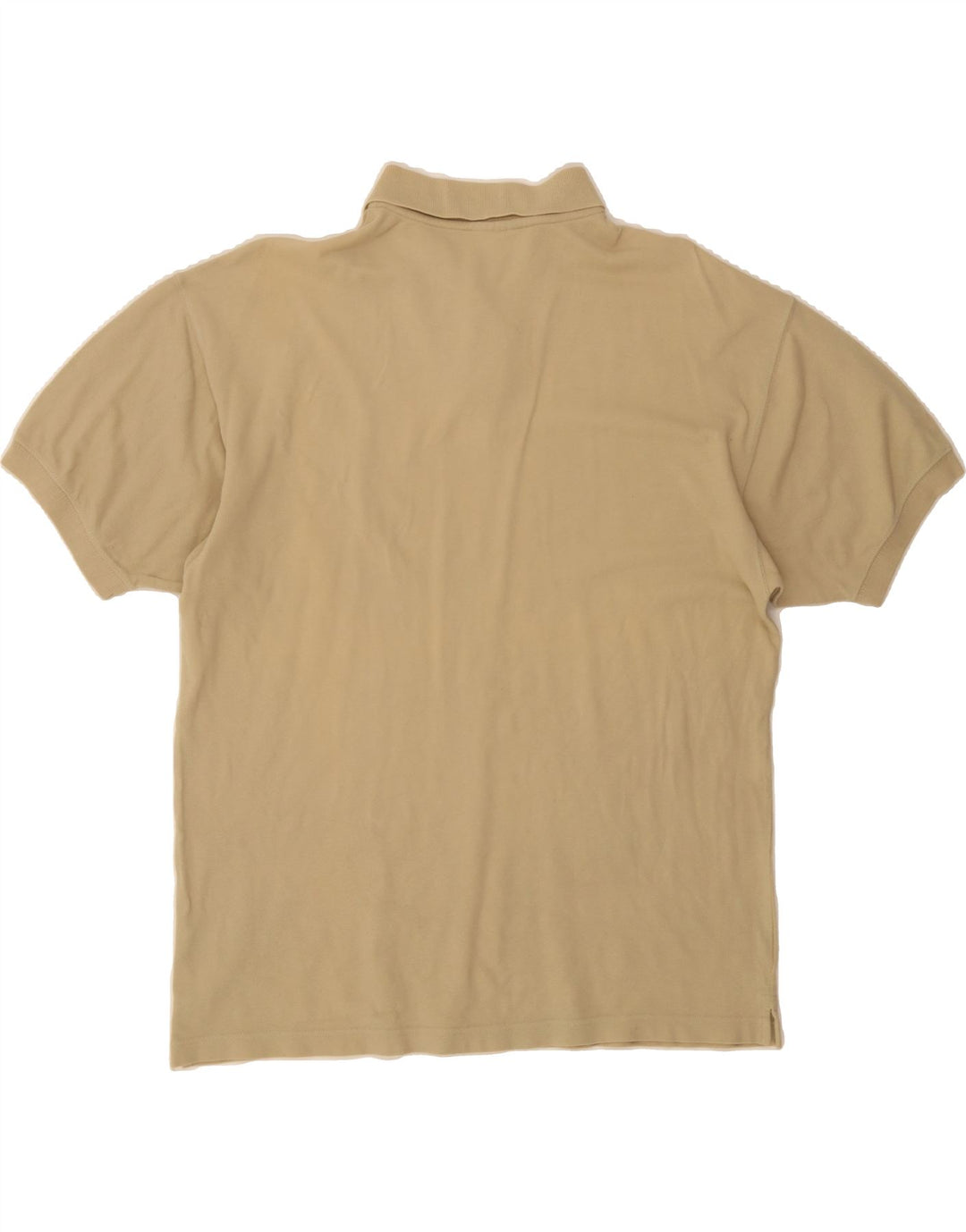CHAMPION Mens Polo Shirt Large Beige Cotton Vintage Champion and Second-Hand Champion from Messina Hembry 