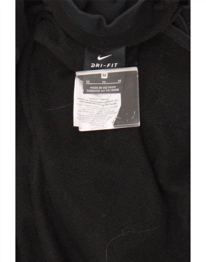 Nike Womens Dri Fit Oversized Sweatshirt Jumper UK 14 Medium Black
