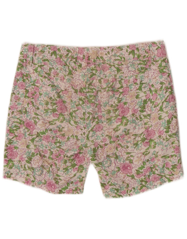 Spodenki dziewczęce Benetton 11-12 lat 2XL W29 wielokolorowe kwiatowe