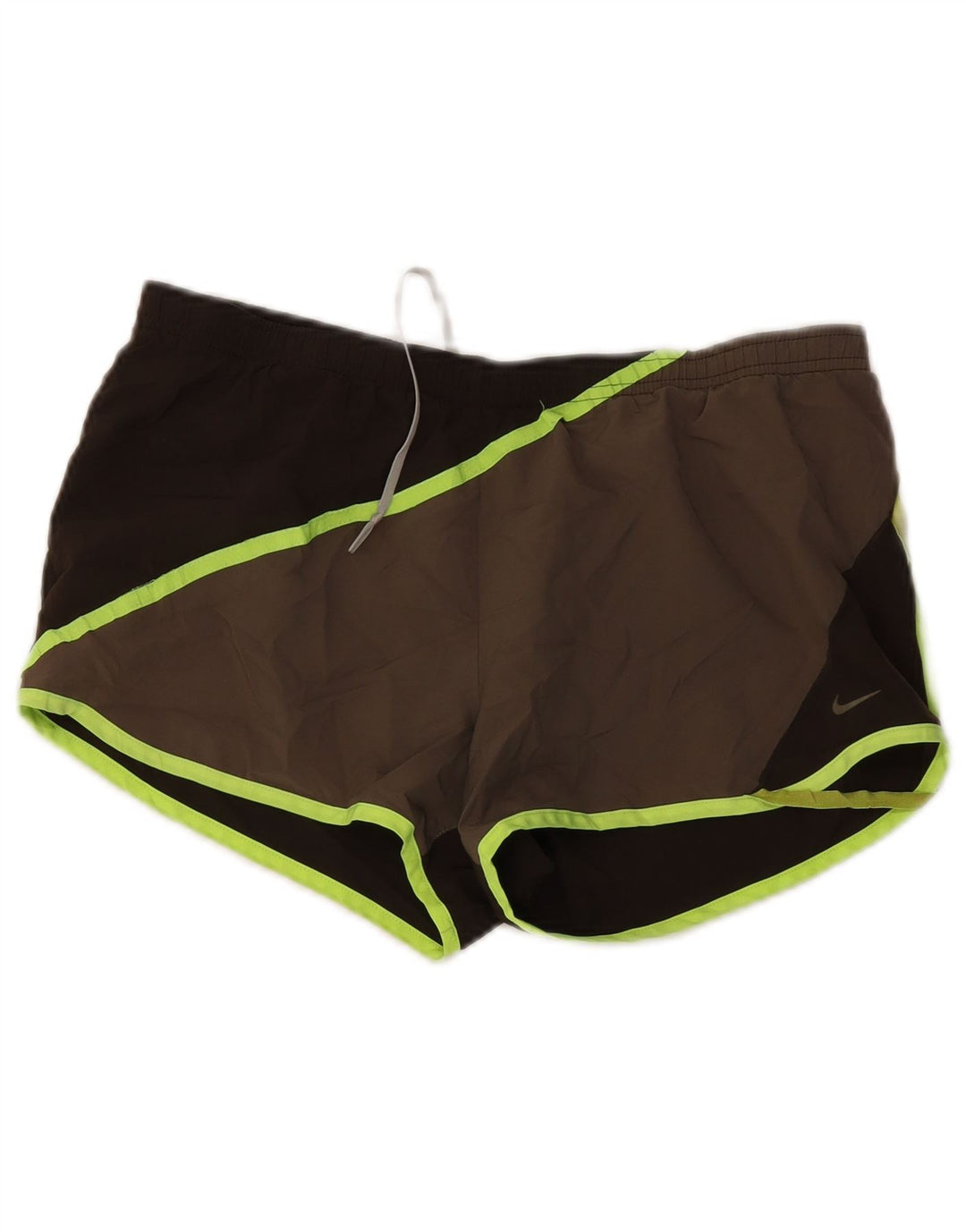Nike Mens Dri Fit Sport Shorts Medium Brown Colourblock Polyester