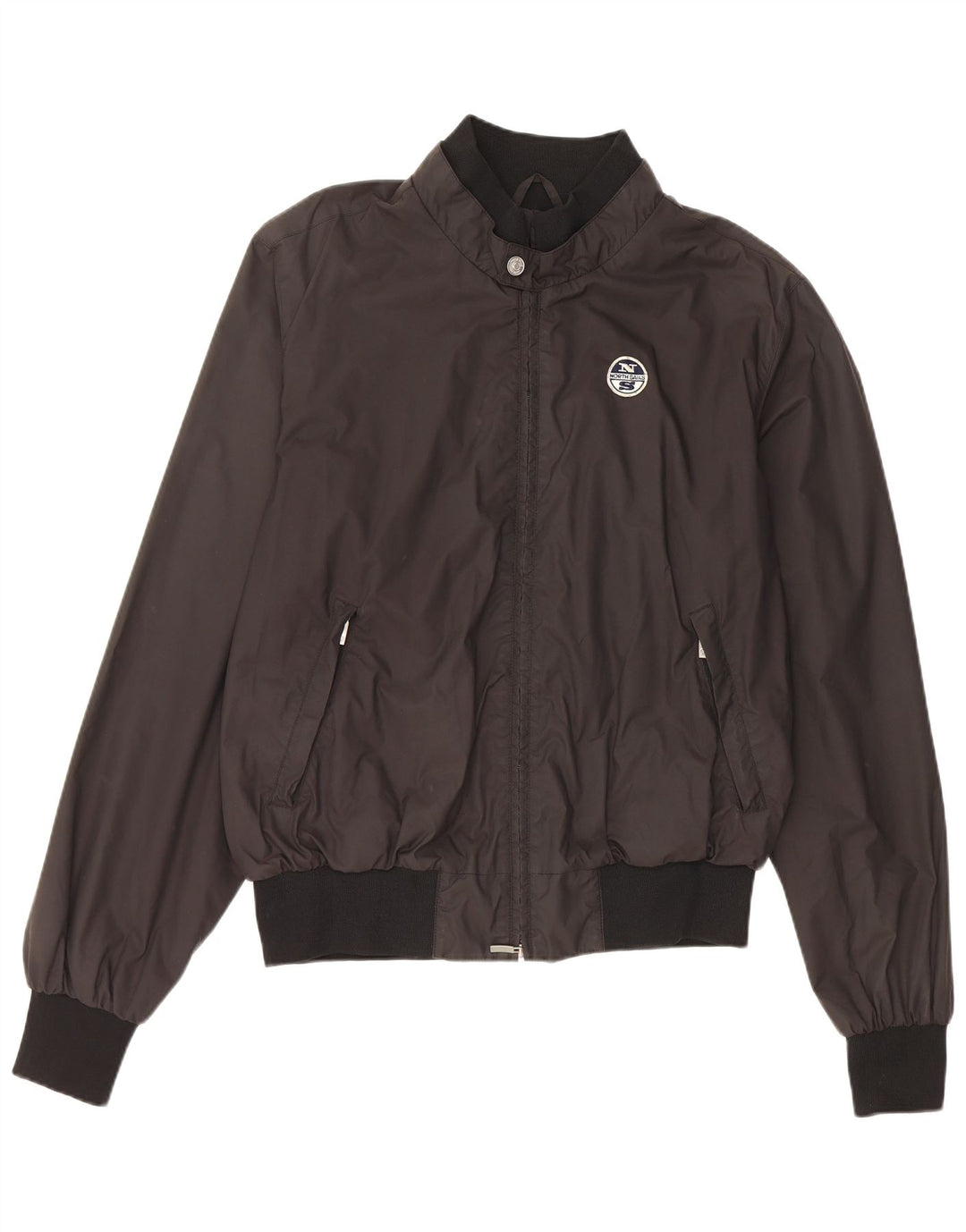 North Sails Herre Bomber Jacket UK 44 2XL Sort Polyamid