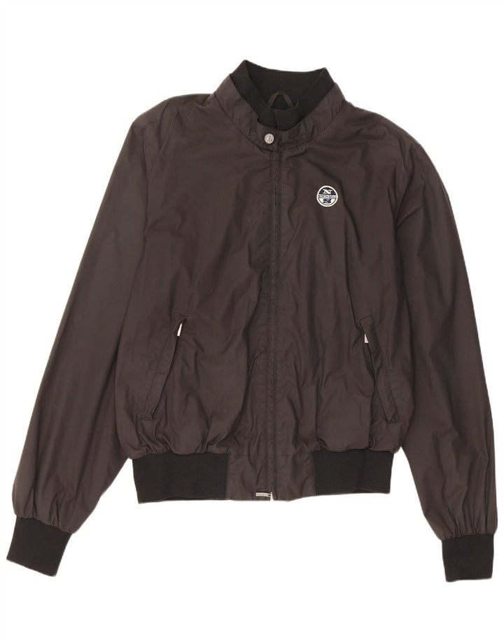 North Sails Herre Bomber Jacket UK 44 2XL Sort Polyamid