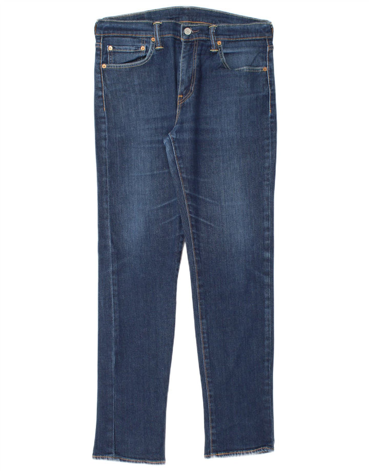 Męskie jeansy Levi's 511 Slim W32 L32 Niebieska bawełna