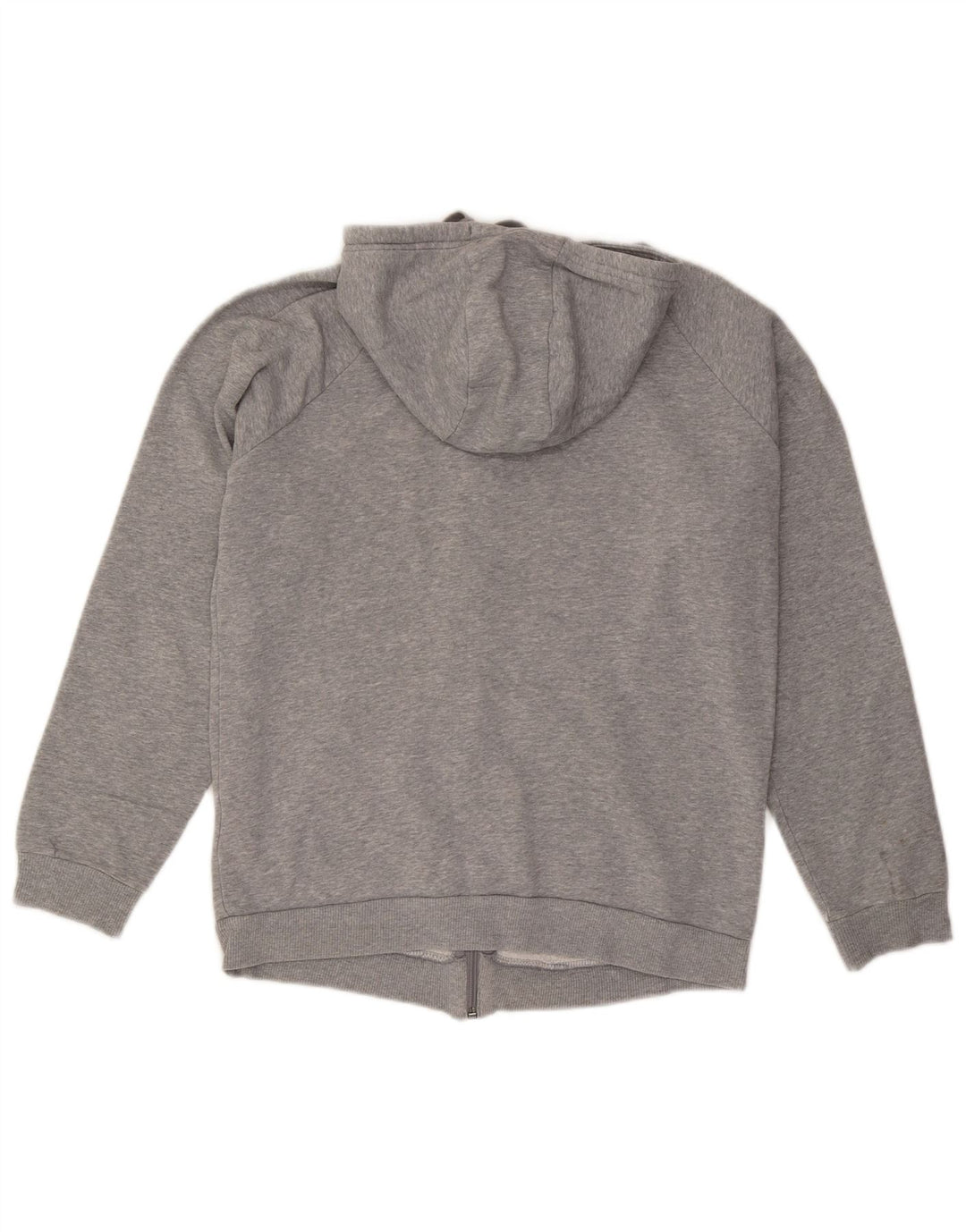 UNDER ARMOUR Mens Zip Hoodie Sweater Small Grey