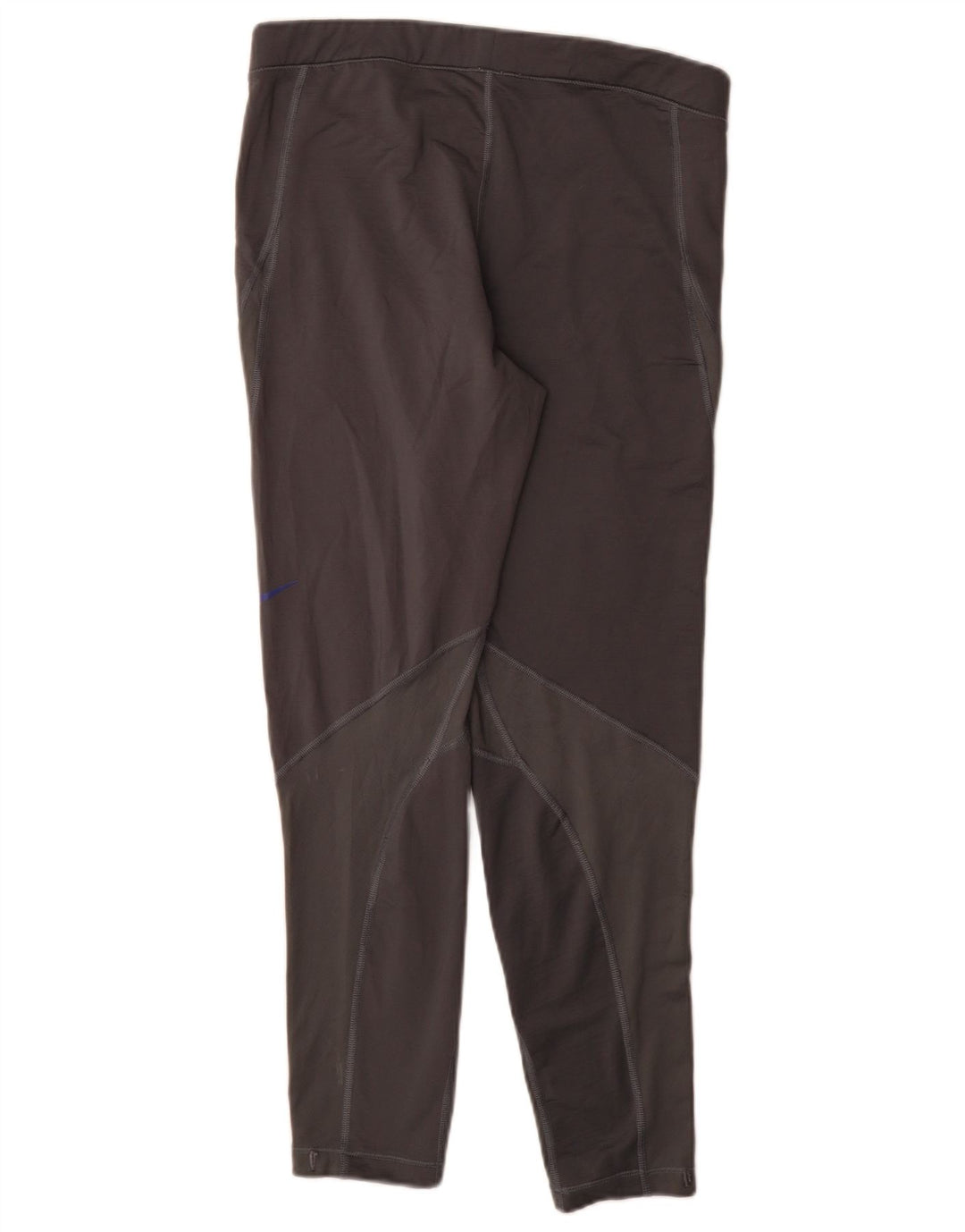 Nike Womens Graphic Leggings UK 18 XL Grey Colourblock Polyester
