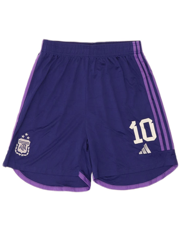 Adidas Herren-Sportshorts „Argentinien National Football Graphic“ in Mittelviolett