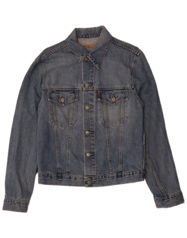 LEVI'S Denimjakke til mænd UK 38 Medium Blue Bomuld