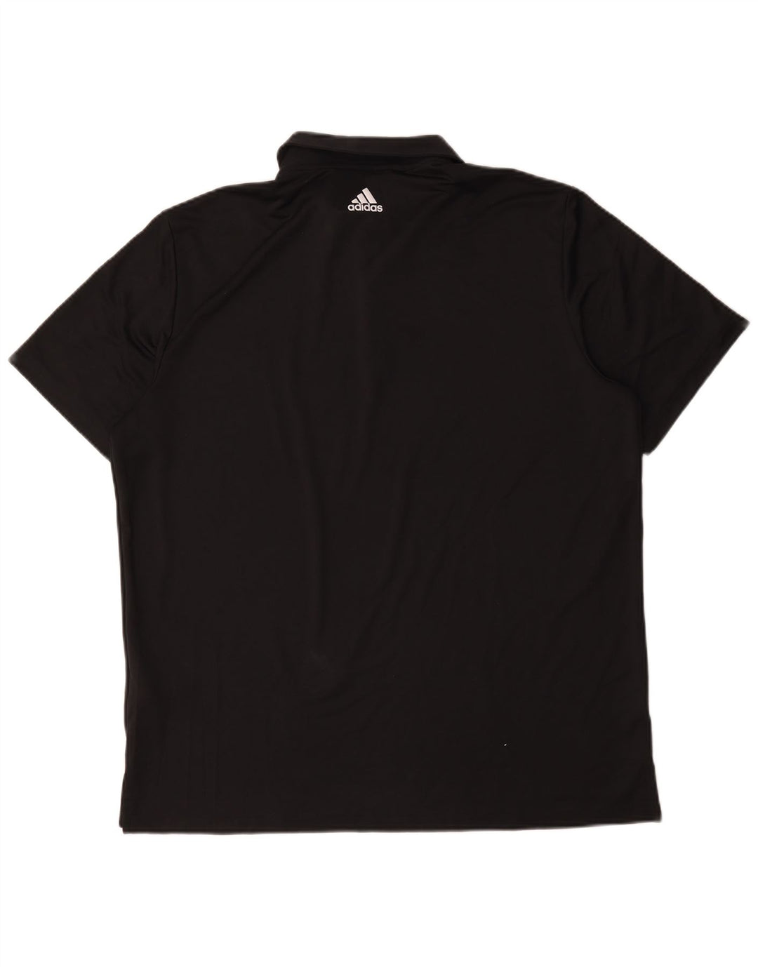 Adidas Mens Polo Shirt XL Black Polyester