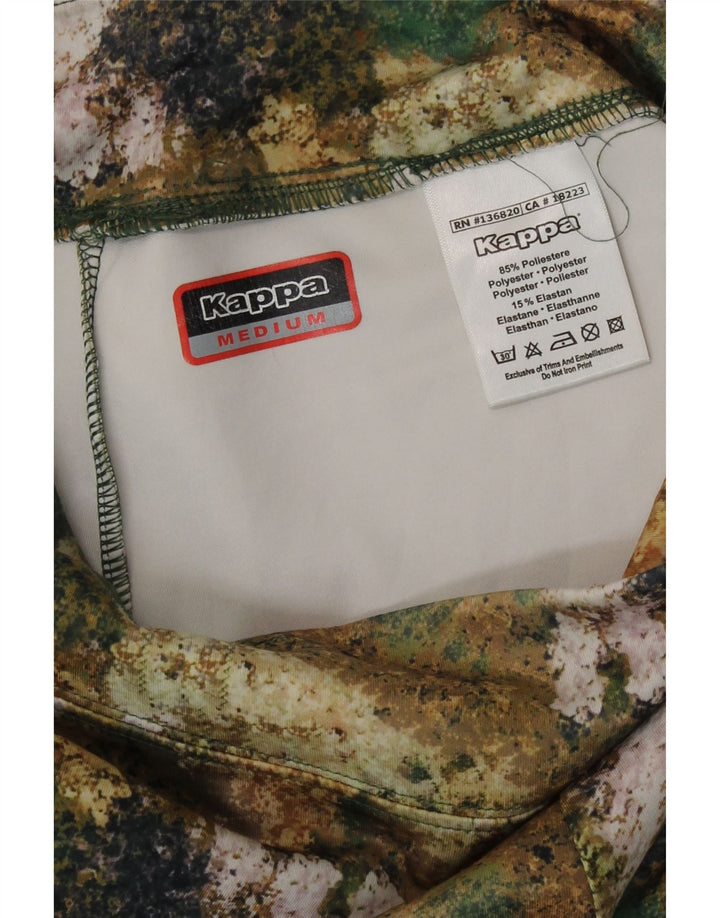 Leggings femininas Kappa UK 14 poliéster camuflado multicolorido médio