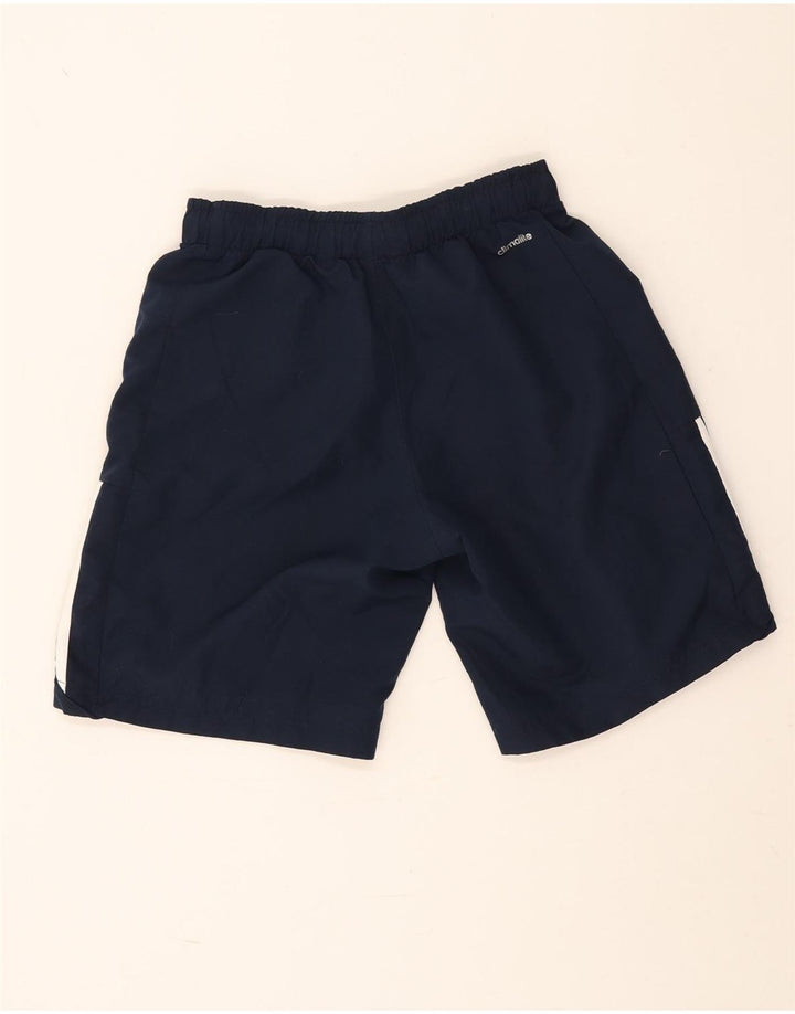 Adidas Mens Climalite Sport Shorts Small Navy Blue Polyester