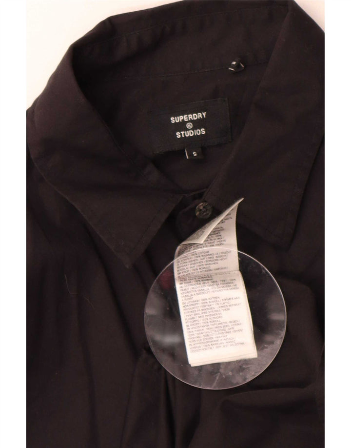 Superdry Chemise Homme Petit Coton Noir