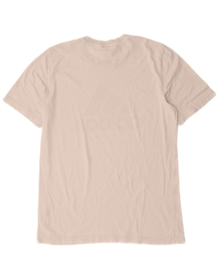 Adidas Grafisk T-shirt top til mænd Medium hvid bomuld