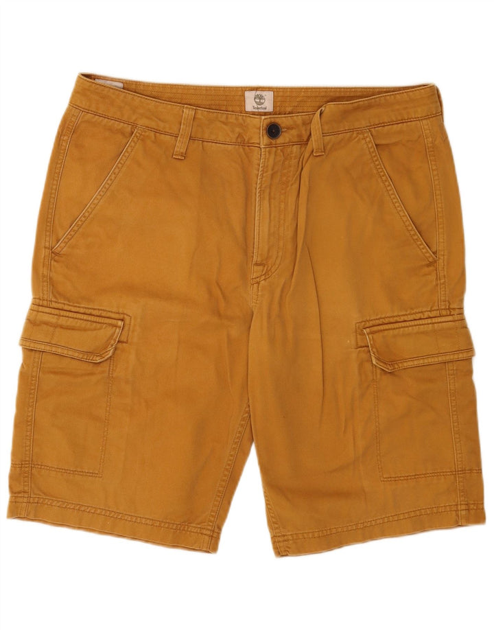 Timberland Herren Regular Cargo Shorts W34 Große braune Baumwolle