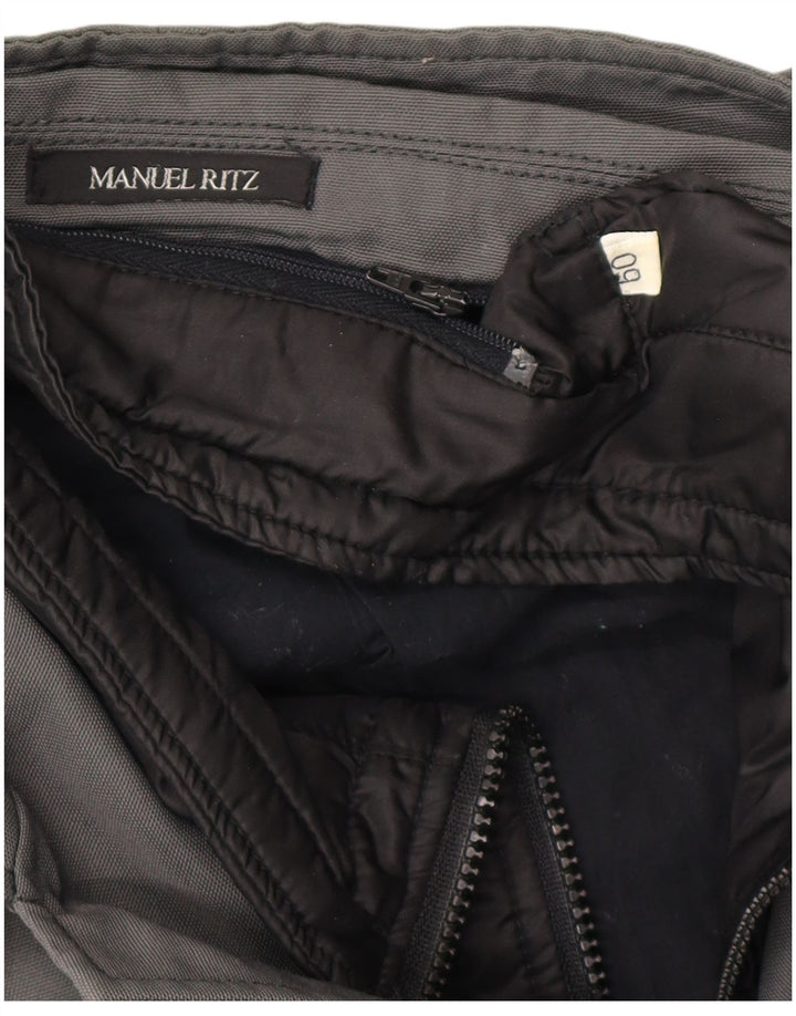 Manuel Ritz Veste utilitaire pour homme UK 44 2XL Gris