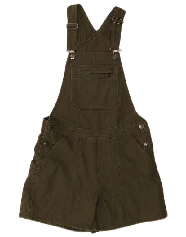 Patagonia Damen Latzhose Chino Shorts XS W32 Khaki Baumwolle