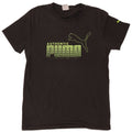 PUMA Herren Graphic T-Shirt Top Medium Schwarz