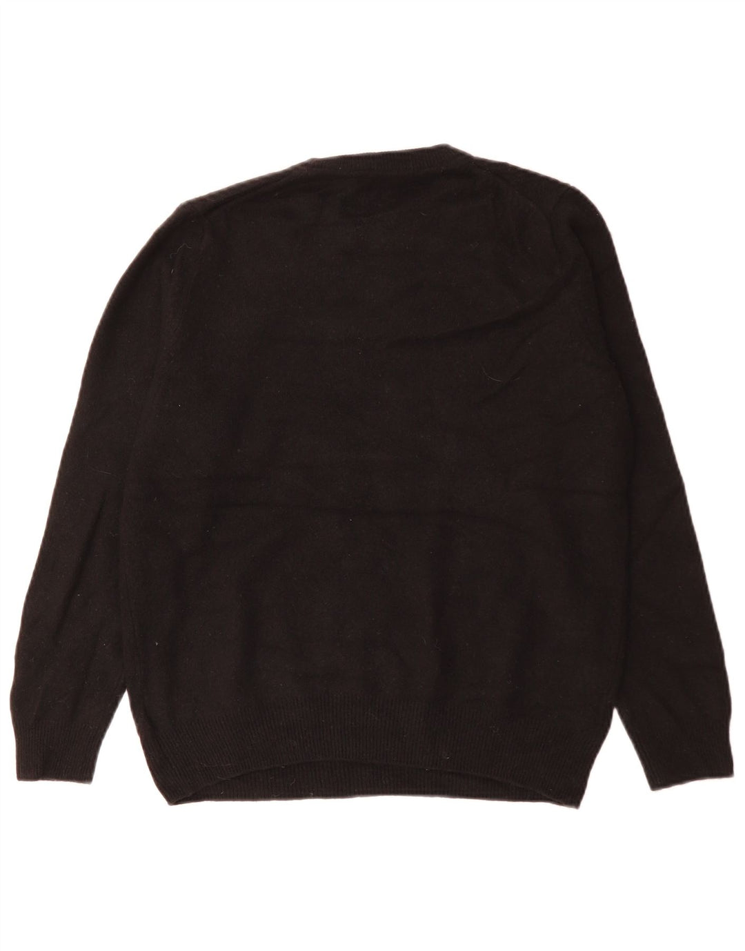 Marks & Spencer Womens Crew Neck Jumper Sweater UK 12 Medium Black