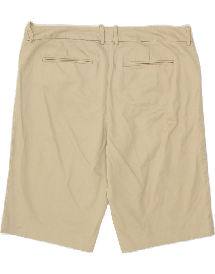 MOSSIMO Womens Casual Shorts US 12 Large W34  Beige Cotton Vintage Mossimo and Second-Hand Mossimo from Messina Hembry 