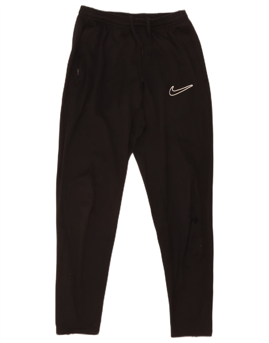 Nike Mens Dri Fit Tracksuit Trousers Small Black Polyester