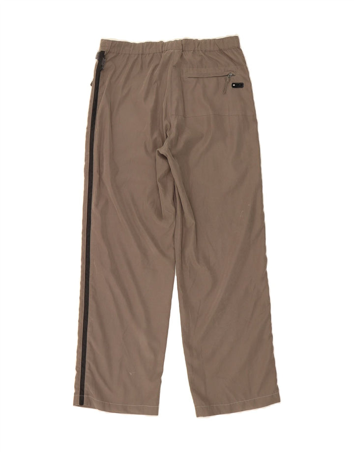 CHAMPION Womens Straight Casual Trousers Large W32 L29 Grey Polyester Vintage Champion and Second-Hand Champion from Messina Hembry 
