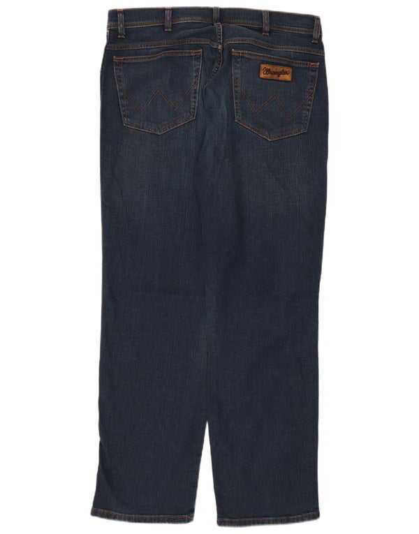 Blugi drepte pentru bărbați Wrangler Texas W36 L32 Bumbac albastru