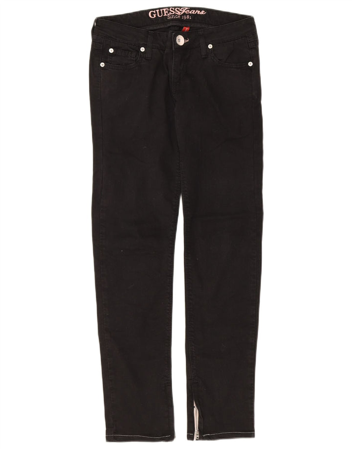 GUESS Jean Slim Femme W26 L28 Noir Coton
